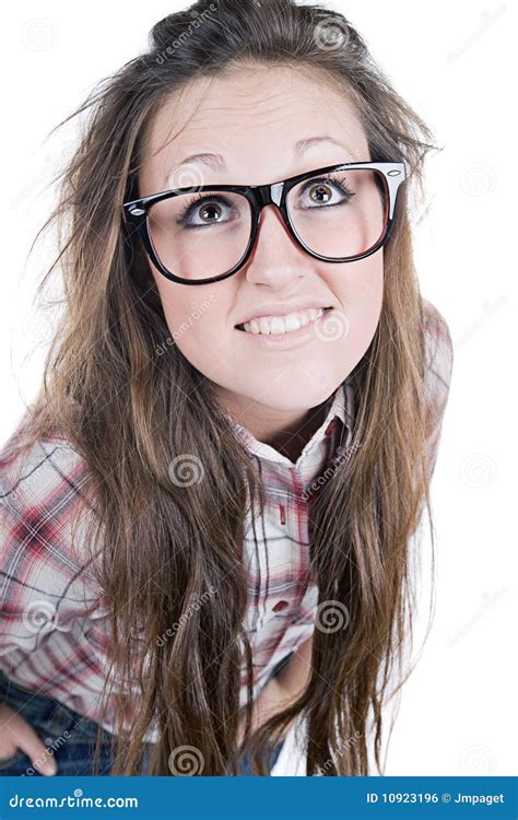 nerdy brunette|7,289 Nerd Woman Stock Photos & High.